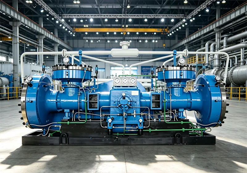 Diaphragm Compressor - 고순도 Zero Leakage, 유해 특수가스 압축 벤치마크 장비